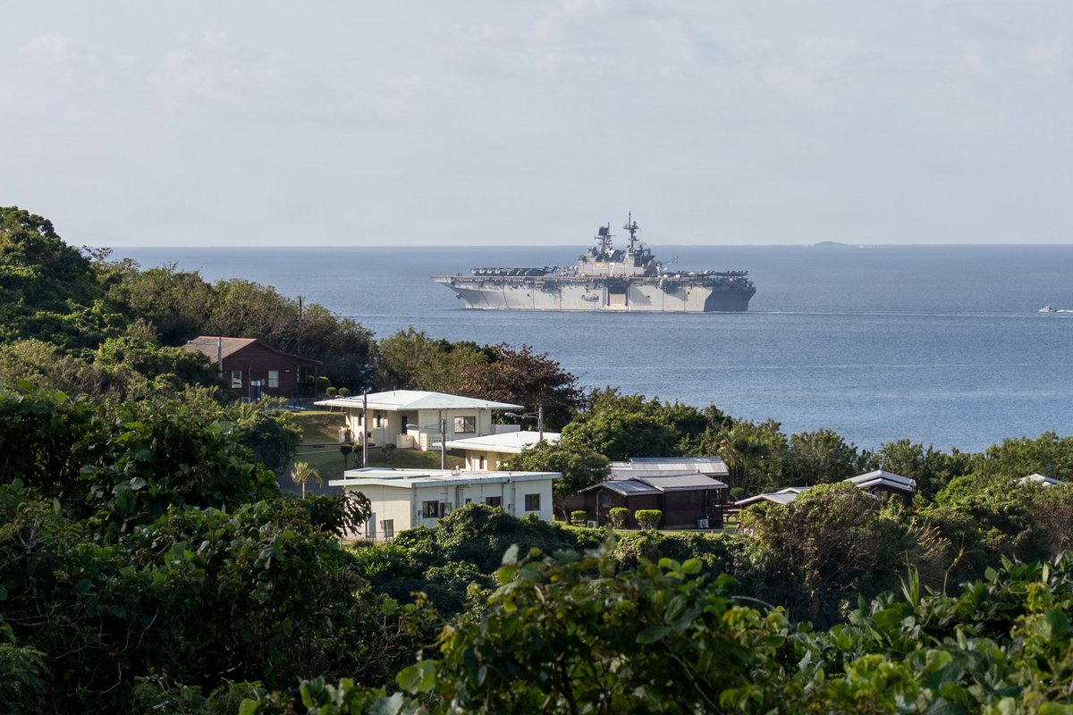Forward deployed and mission ready!

USS Tripoli (LHA 7) departs Okinawa with the embarked @31stMeu

Strength. Ready. Forward

#USNavy | #US7thFleet https://t.co/ivsbIJ6hxF