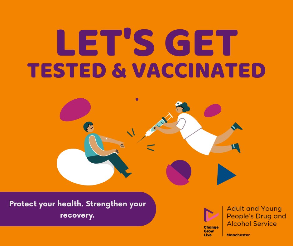 grow_manchester's tweet photo. At our services, we’re committed to supporting every part of your recovery journey — and that includes looking after your physical health too.

BBV Testing (Blood-Borne Viruses)
Hepatitis B Vaccinations
Flu Vaccinations

Speak to your Recovery Worker for more information. https://t.co/8bRvikiKqW