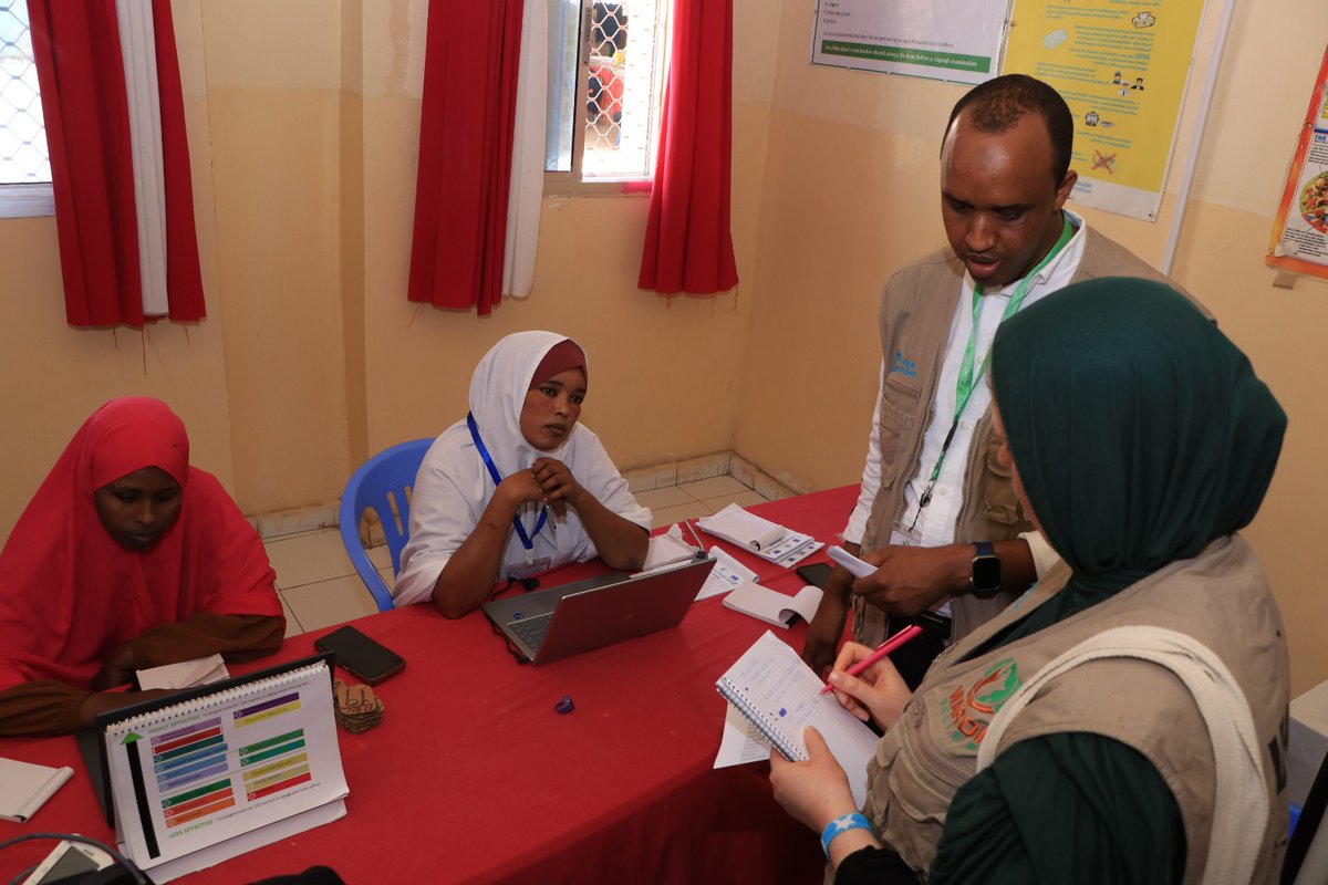 wardirelief's tweet photo. We were honored to host the Action Medeor Germany team in Mogadishu 🇸🇴 for program visits and project monitoring. The team met with our dedicated staff, discussed successes, challenges, and lessons learned, and visited our health facilities and an IDP camp to witness the impact of our work firsthand.

In a memorable moment, they presented a gift on behalf of their team, celebrating 15 years of partnership and collaboration. Our CEO also expressed heartfelt gratitude for the continued support that enables WARDI to bring hope, health, and opportunity to communities across Somalia. 💙

Here’s to many more years of working together to transform lives!

#WARDI #ActionMedeor #15YearsOfImpact #HumanitarianWork #Somalia #HealthForAll #IDPSupport #Partnership