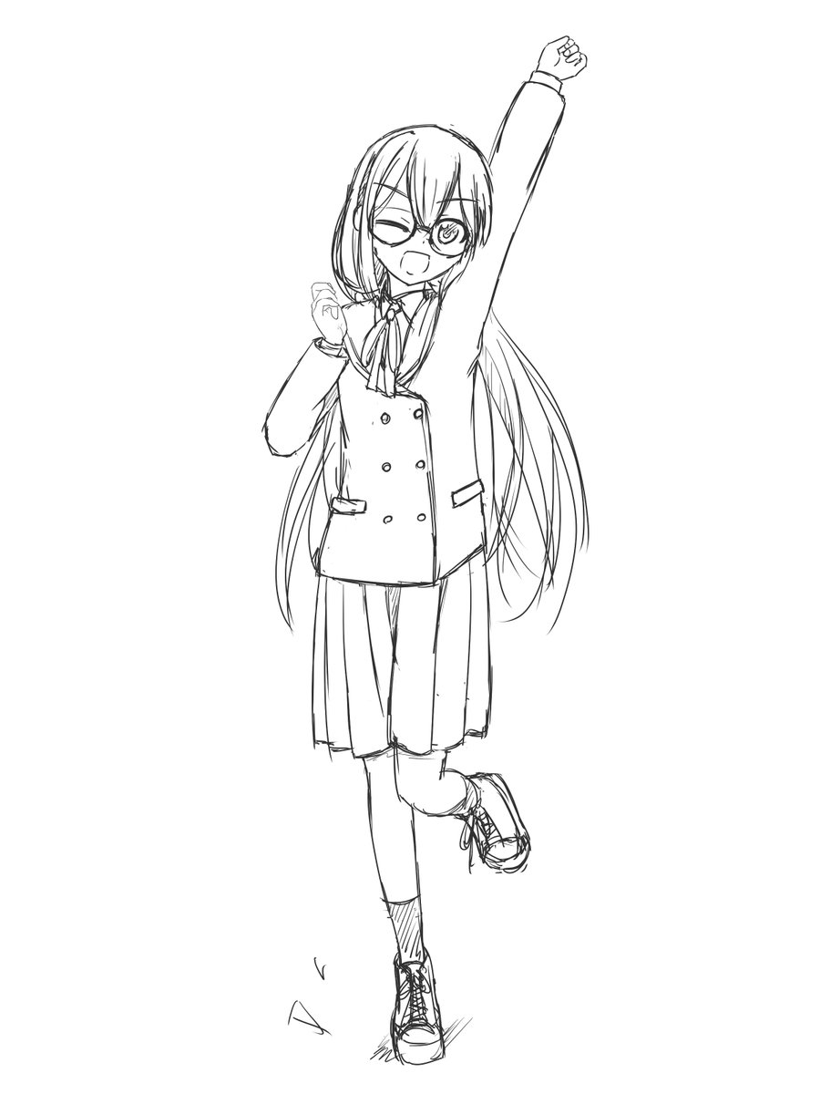 クリスタの３Ｄモデル用ポーズ集を買ってみたので試し書きしてみました
お手軽かつ便利すぎてコレ無しじゃお絵描き出来なくなるのではと思うくらいクオリティが変わりますね（