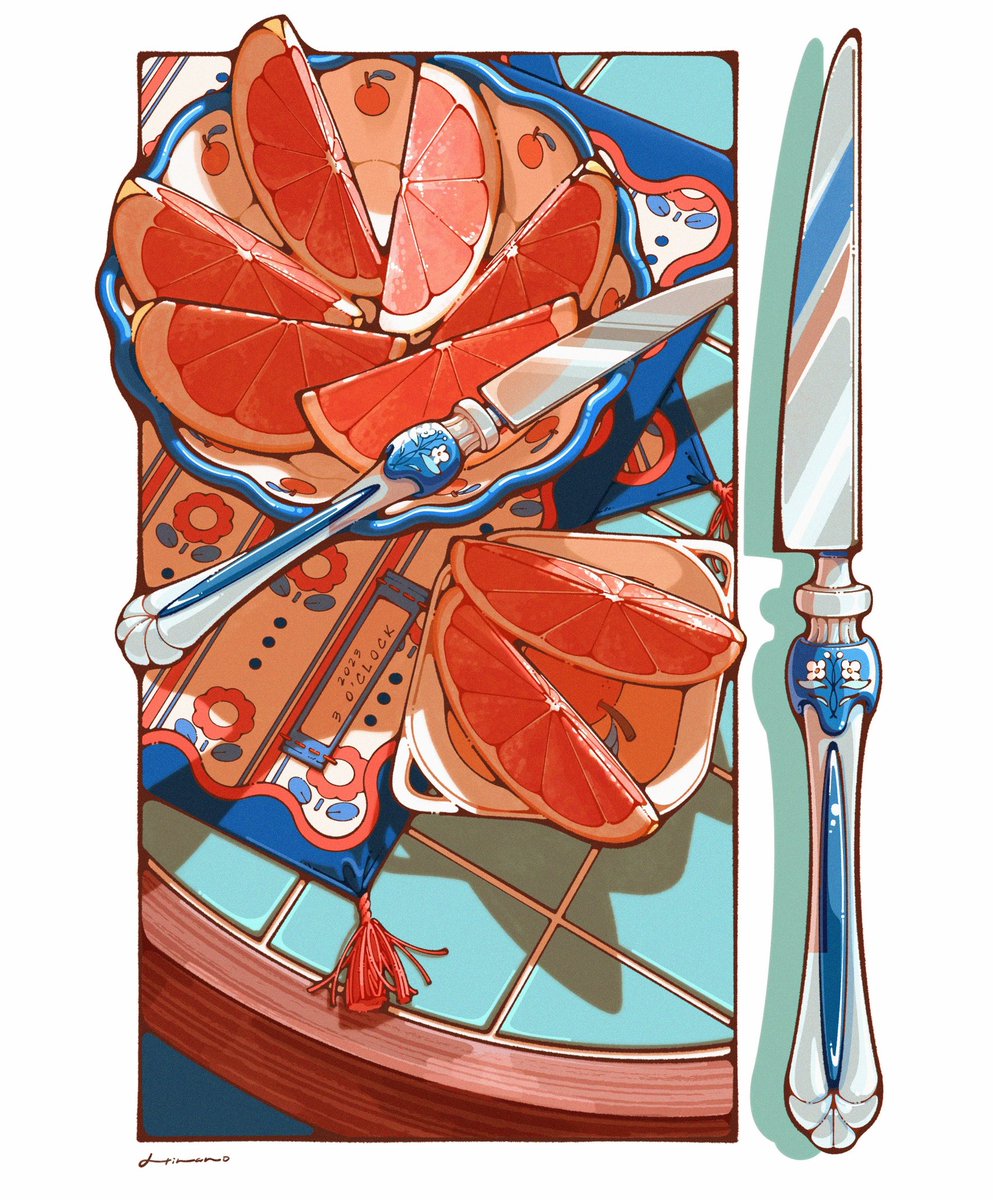 ﹑✦﹒夕暮れ、ピンクグレープフルーツ✦⋆˙₊⟡