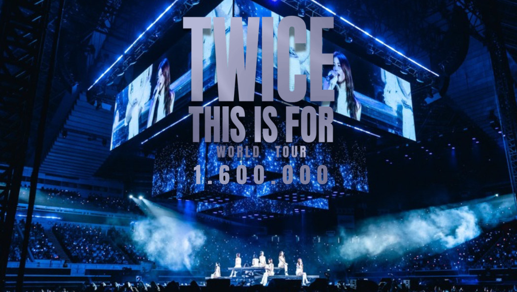"THIS IS FOR WORLD TOUR" by <a href="/JYPETWICE/">TWICE</a> has now surpassed 1.600.000+ attendees!!  It's their first tour to reach this milestone.

#TWICE #THISISFOR