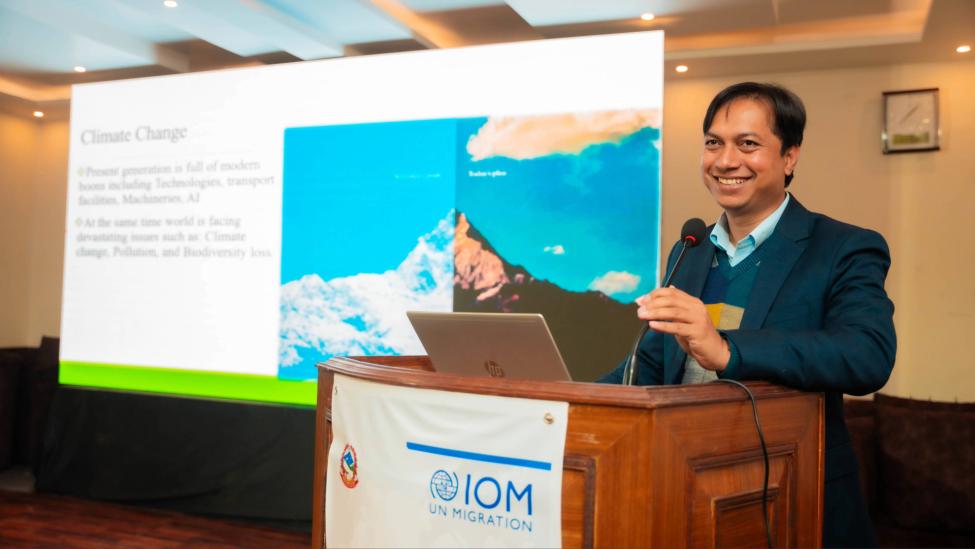 IOMAsiaPacific's tweet image. A stronger national voice matters in global climate negotiations.​

@IOMnepal and the Ministry of Forest &amp;amp; Environment to support the Government of Nepal in strengthening strategic engagement in international climate negotiations under the #UNFCCC.​

👉bit.ly/3NVieEu