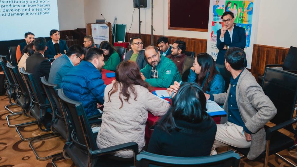 IOMAsiaPacific's tweet image. A stronger national voice matters in global climate negotiations.​

@IOMnepal and the Ministry of Forest &amp;amp; Environment to support the Government of Nepal in strengthening strategic engagement in international climate negotiations under the #UNFCCC.​

👉bit.ly/3NVieEu