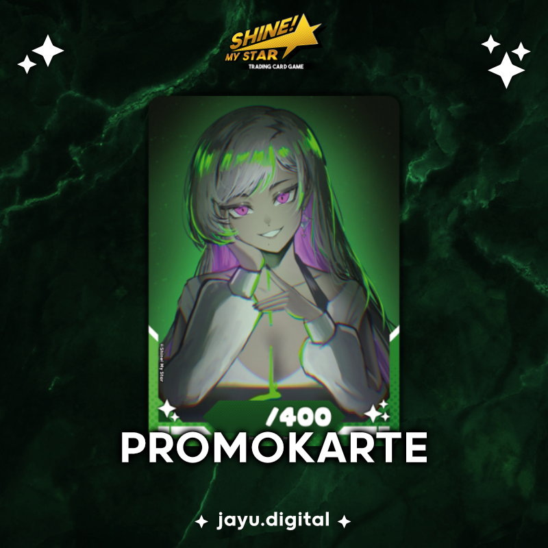 💫 PROMOKARTE💫

Auch dieses mal gibt es für die Vorbestellungen eine Promokarte!

Wie immer wird die nummeriert und unterschrieben sein. Diesmal werden die Zahlen aber zufällig vergeben.