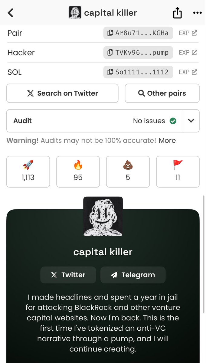 GM! 🫡🥶

You know what you have to do! 🚀😏

$hacker 🔜🌖 

FUCK VC 🖕