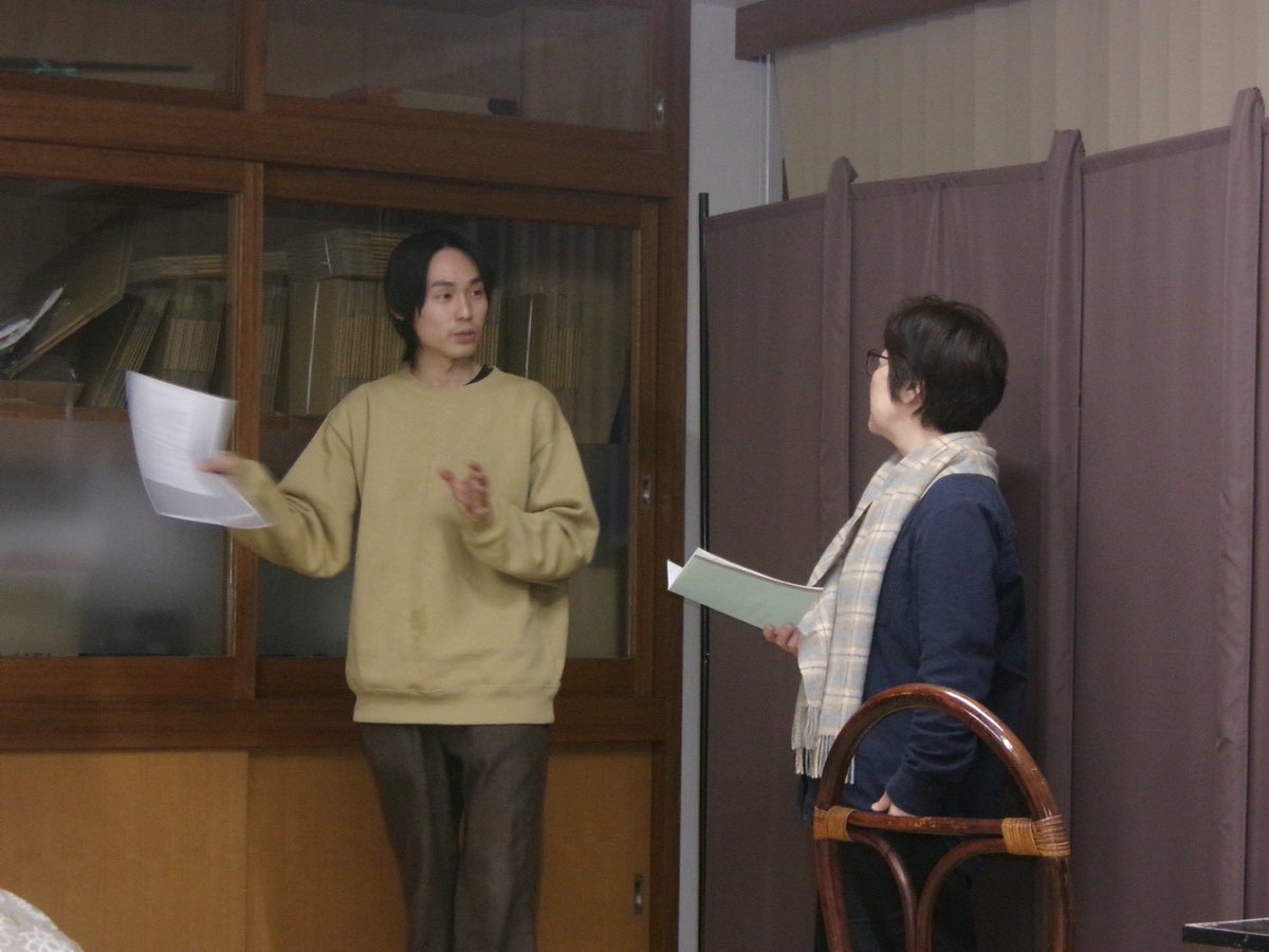 お待たせしました！
本日から予約開始です！
イクルィ第3回公演に出演させていただきます！
よろしくお願いします。

「しらみとり夫人、結婚申込み」二本立て！
日時　3/19〜3/21 
場所　イクルィアトリエ（浜町）
チケット代　2500円
予約URL↓
shibai-engine.net/prism/webform.…