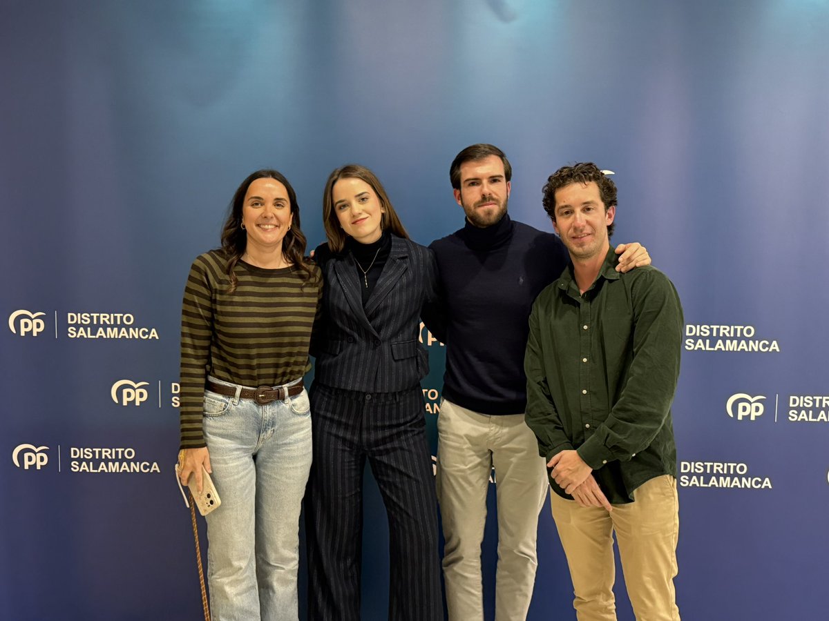 Ayer celebramos el primer comité ejecutivo de NNGG Distrito Salamanca con <a href="/ser_bayg/">SERGIO B. G. 🇪🇸</a> 🇪🇸 a la cabeza. 

Felicidades a nuestra nueva secretaria general Patricia, y al coordinador general Javier, y también al resto del equipo de vicesecretarios.

¡Mucha suerte a todos!