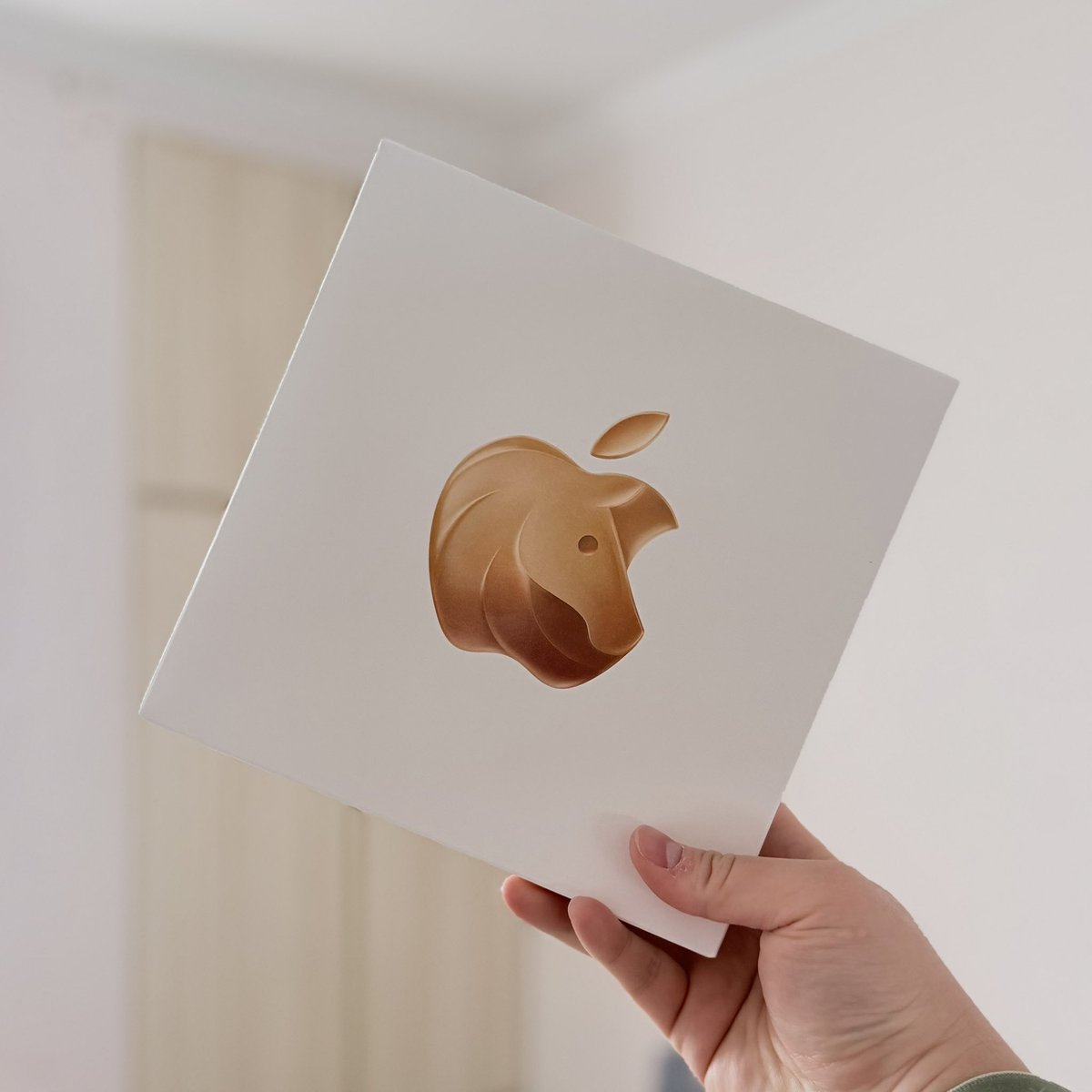 I didn’t expect that I can get a tote bag which is not from an Apple Store.