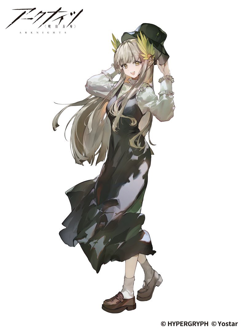 アークナイツ x WEGO コラボ ミュルジス✦コラボハットイラスト