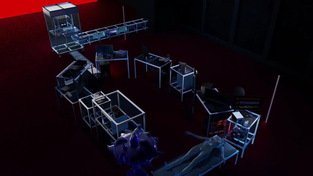 Encore plus d’info sur la présentation du Virus-T à Shibuya par CAPCOM et LOM BABY.
Il semble que ce soit une petite exposition, et on peut apercevoir un cadavre sur les images de mise en scène façon laboratoire scientifique, espérons un réveil du cobaye en direct ! 🧟‍♂️