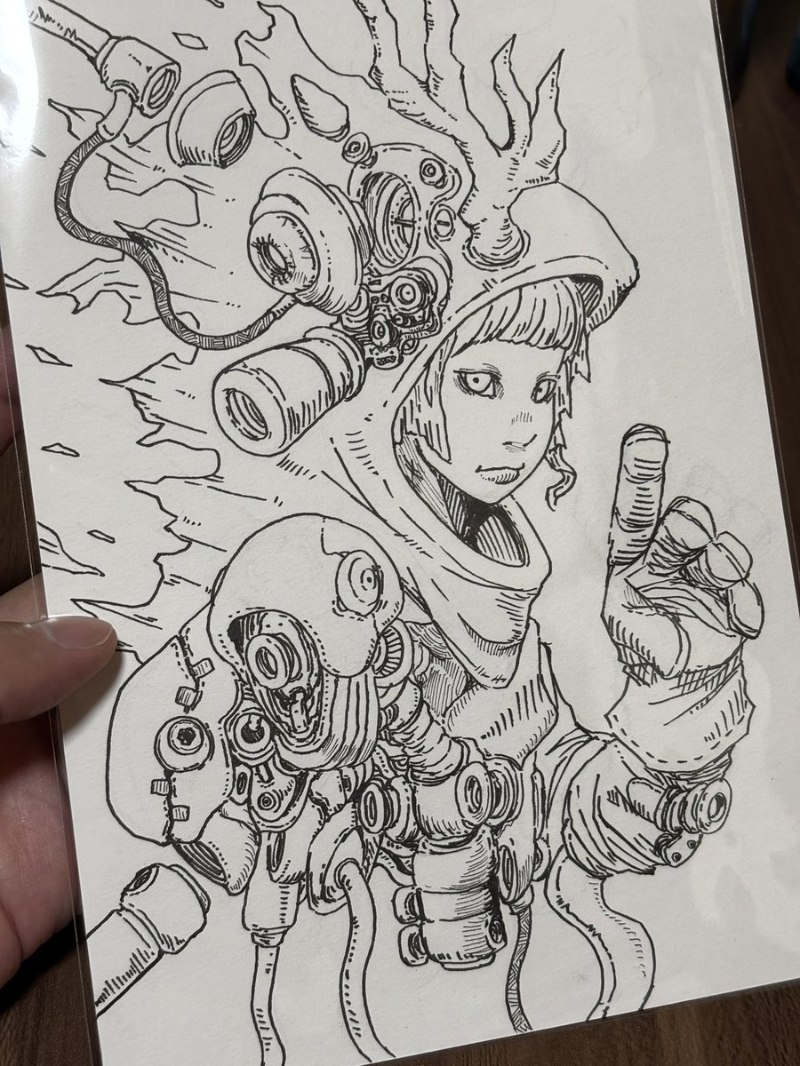 自分！ 今月23日のそうさくマーケットに出ます！ ZINE画集2冊とポスト