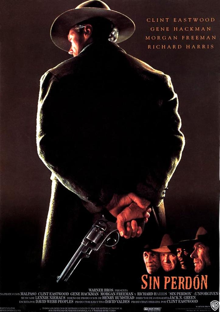 La película de hoy es una obra maestra de Clint Eastwood, que no es poco.

Sin perdón (Clint Eastwood, 1992).

Desde las 22h en <a href="/neofm_es/">Neo FM 90.4 📻🗞️</a> 

Disponible en Filmin, HBO Max y Movistar +.