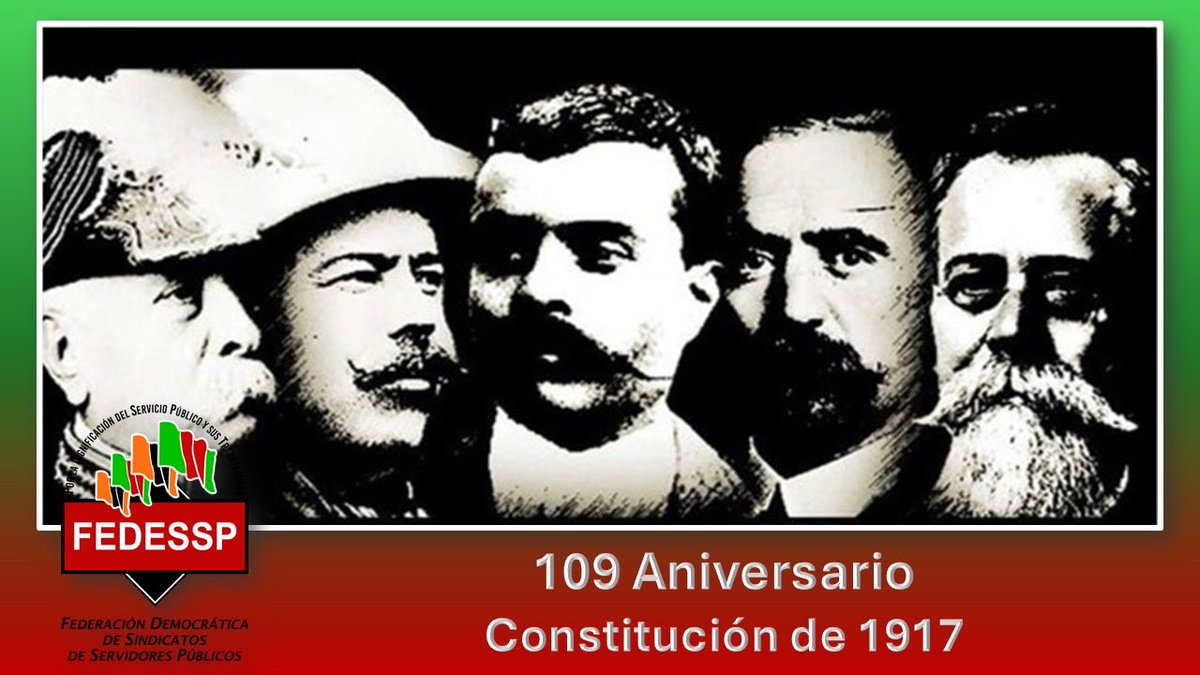 #UnDiaComoHoy
#5DeFebrero
1917.- Ciudad de Santiago de Querétaro, Teatro Iturbide.
“Promulgación de la #Constitución Política de los Estados Unidos Mexicanos”,

<a href="/agusaviles1/">Agustín Avilés</a> @SNTSADER <a href="/censntsict/">SNTSICT</a> <a href="/marudavalos29/">Maru Dávalos</a>