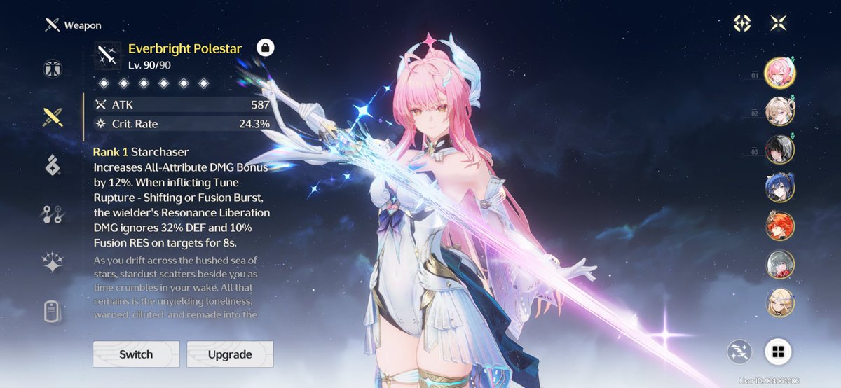 noidea_schariac's tweet photo. Alright everyone! Here’s my Aemeath build! (Please don’t roast me too hard)
#WutheringWaves #Aemeath https://t.co/qECGBj1YWC