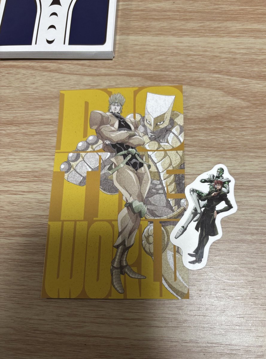 行ってきた！
DIOと花京院だったよ