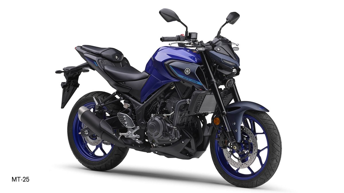 yamaha_bike's tweet photo. 2月5日は #25の日‼️
￣￣￣￣￣￣￣￣￣
「最初の一台」としても 「セカンドバイク」としてもオススメの
「YZF-R25」＆「MT-25」

✅低中速での扱いやすさと中高速での高揚感あるフィーリングが特徴の250ccエンジン
✅街乗りからツーリング、スポーツ走行まで幅広くこなす「バランスの良さ」
✅車検がなくランニングコストを抑えられるのも嬉しいポイント👍

🏍️YZF-R25の詳��
https://t.co/mywdHNI7aE

🏍️MT-25の詳細
https://t.co/N7VsHxIdPU