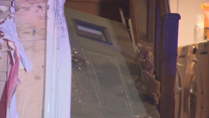 JoshLacaillade's tweet image. NEW: 2 people were transported to the hospital after a crash on Page Street in Avon early this morning, according to officials.

A @7News photographer on scene saw a car had hit the home and damaged the front door, windows and siding.

#news #avon #crash #7news