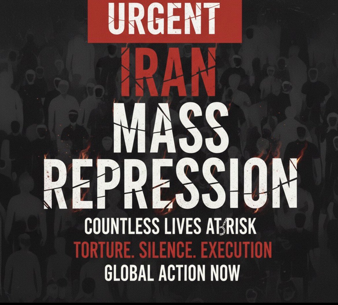Rahadel3's tweet image. #globalaction #StandWithIranianPeople #IranianRevolution2026 #IranianHolocaust #IranianLivesmatter #IranianMassacre