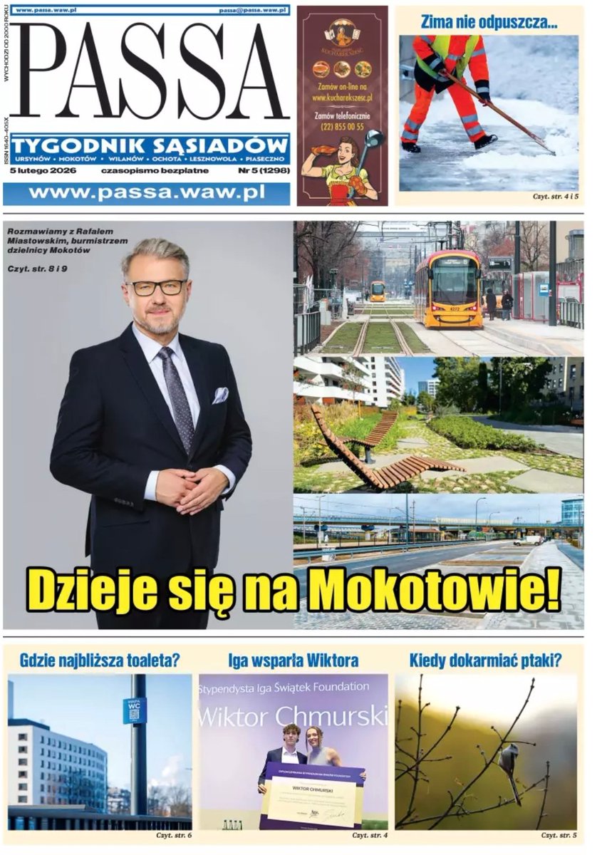 sasiadow's tweet photo. Nowe wydanie tygodnika PASSA: https://t.co/qMouUZcuiH https://t.co/al3wk7oH8G