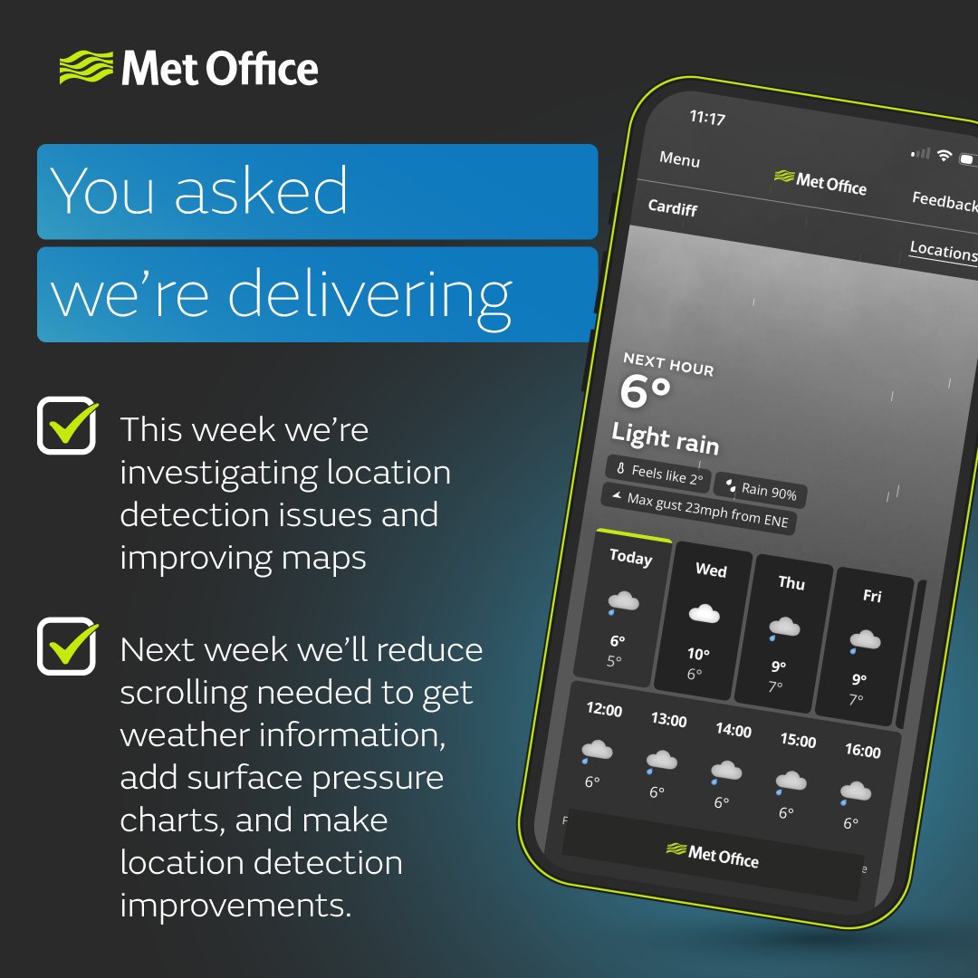 Met Office tweet media
