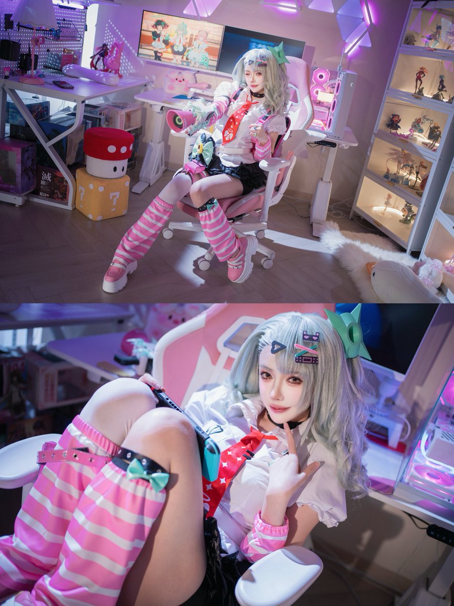 Munoko5's tweet photo. Are you ready to cheer for our performance~? ✨💖🎤
I’m most excited to roll for Sunna!!
But…oh no, I might just get them all. 👁️👄👁️
You receive a special code 🔥 ZZZ26DELUSION

#zzzero #Sunna #ZenlessZoneZero #sunnacosplay #千夏 #妄想天使 #Angelofdelusion https://t.co/nDGGJc2Cl3