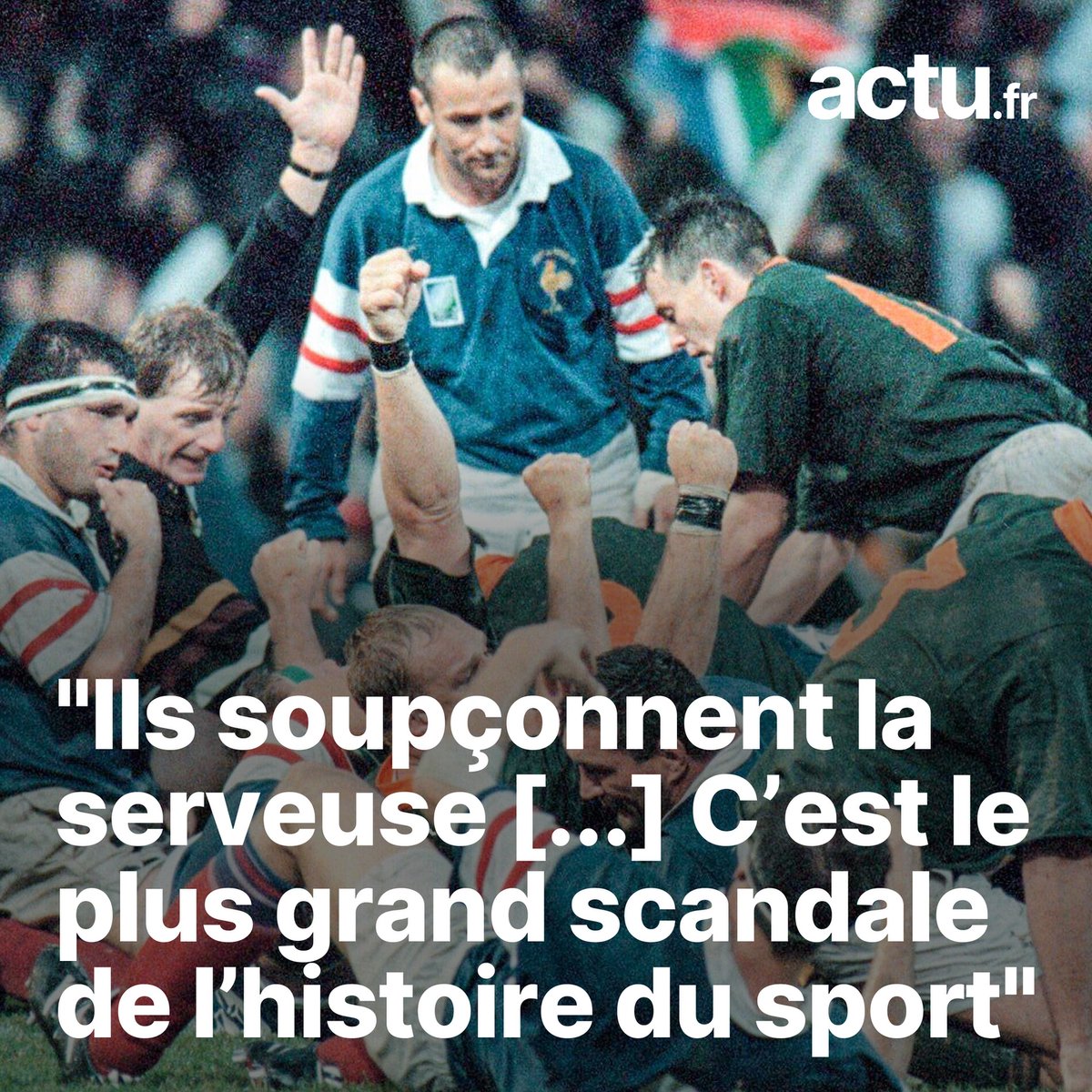 acturugby's tweet photo. 🏉 Pierre Berbizier se livre auprès de @TamponMag sur "le scandale". "En fait, dans ma tête, je suis champion du monde▶️ https://t.co/UIbPfebU9U

#RWC1995 #rugby #XVdeFrance https://t.co/RWNCyqOFxB