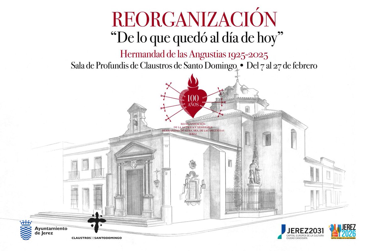 📢 𝐈𝐍𝐀𝐔𝐆𝐔𝐑𝐀𝐂𝐈𝐎𝐍 𝐃𝐄 𝐋𝐀 𝐄𝐗𝐏𝐎𝐒𝐈𝐂𝐈𝐎𝐍 𝐑𝐄𝐎𝐑𝐆𝐀𝐍𝐈𝐙𝐀𝐂𝐈𝐎𝐍 "𝐃𝐄 𝐋𝐎 𝐐𝐔𝐄 𝐐𝐔𝐄𝐃𝐎, 𝐀 𝐃𝐈𝐀 𝐃𝐄 𝐇𝐎𝐘" 𝐇𝐄𝐑𝐌𝐀𝐍𝐃𝐀𝐃 𝐃𝐄 𝐋𝐀𝐒 𝐀𝐍𝐆𝐔𝐒𝐓𝐈𝐀𝐒 2026

sietecuchillos.com/2026/inaugurac…