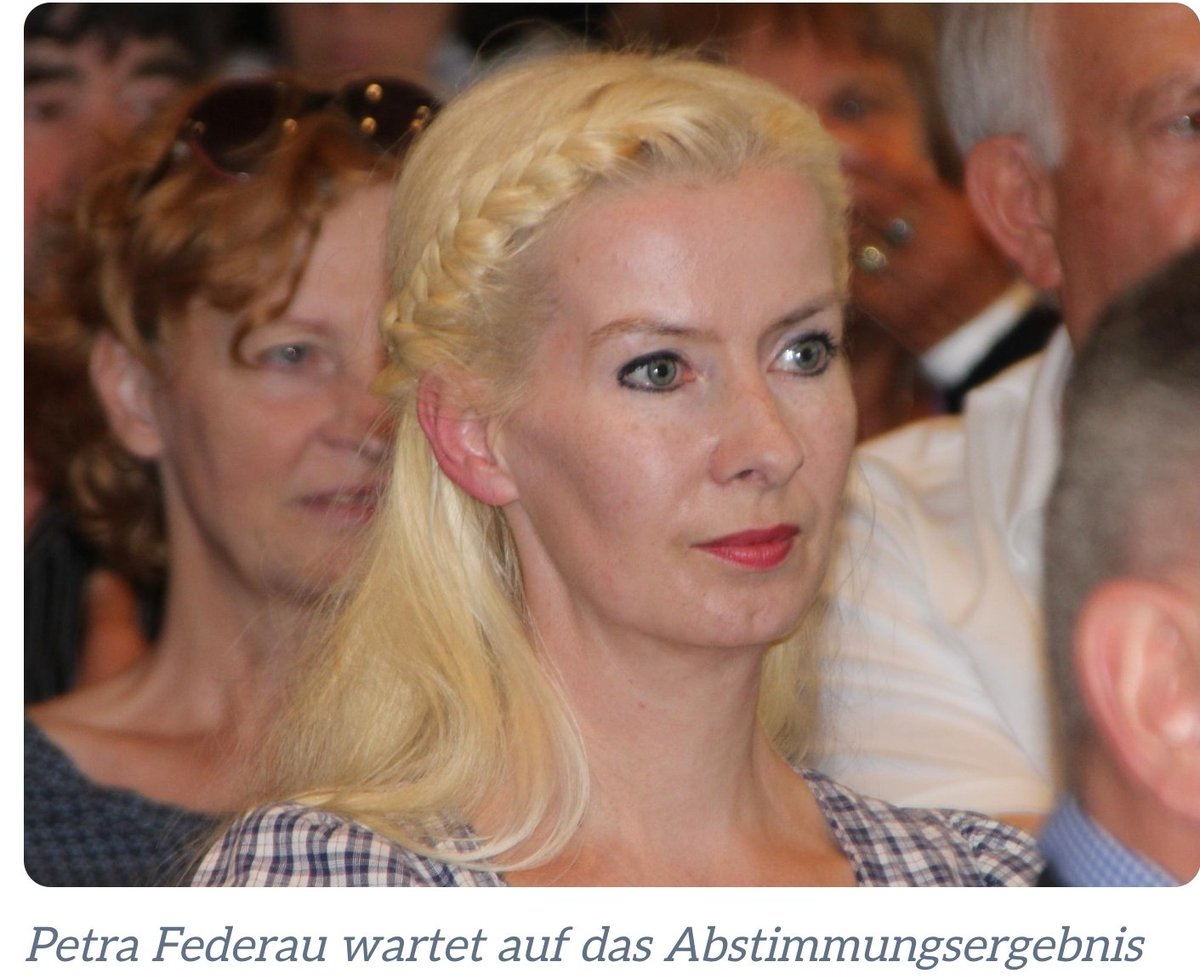 <a href="/petra_federau/">Petra Federau</a> / MdL in Mecklenburg-Vorpommern für die AfD hat erst 700 Follower? 

Das können wir besser und sollten ihr etwas Starthilfe hier auf X geben.

Also - folgen und teilen erwünscht