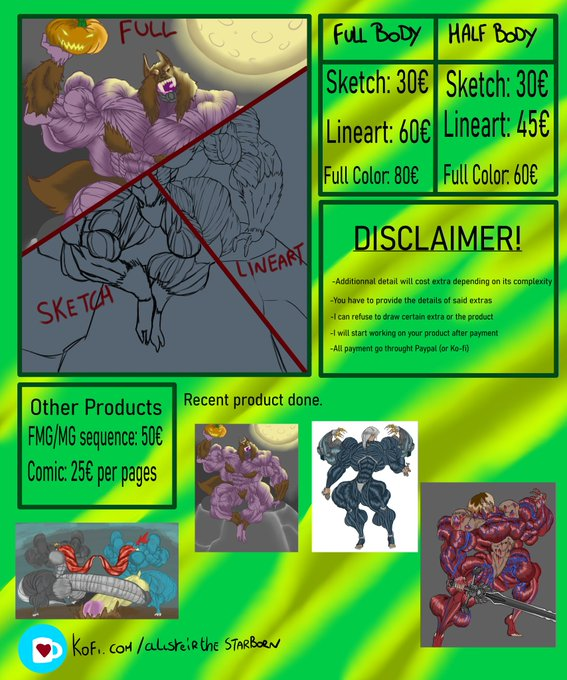 Alesteir the Starborn (18+) Commmission: Open tweet media