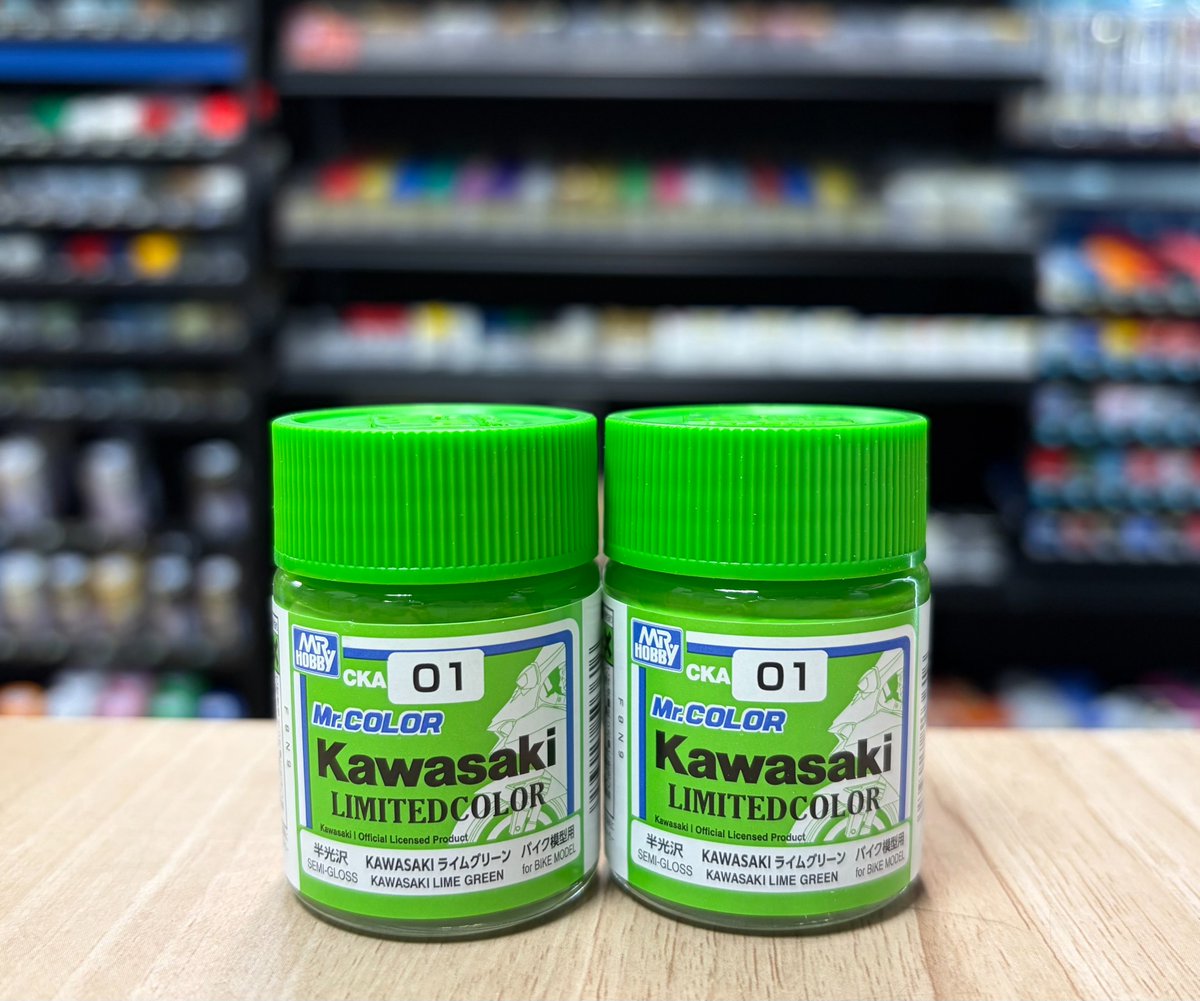 ホビー入荷情報】 #GSIクレオス Mr.カラー Kawasakiライムグリーン