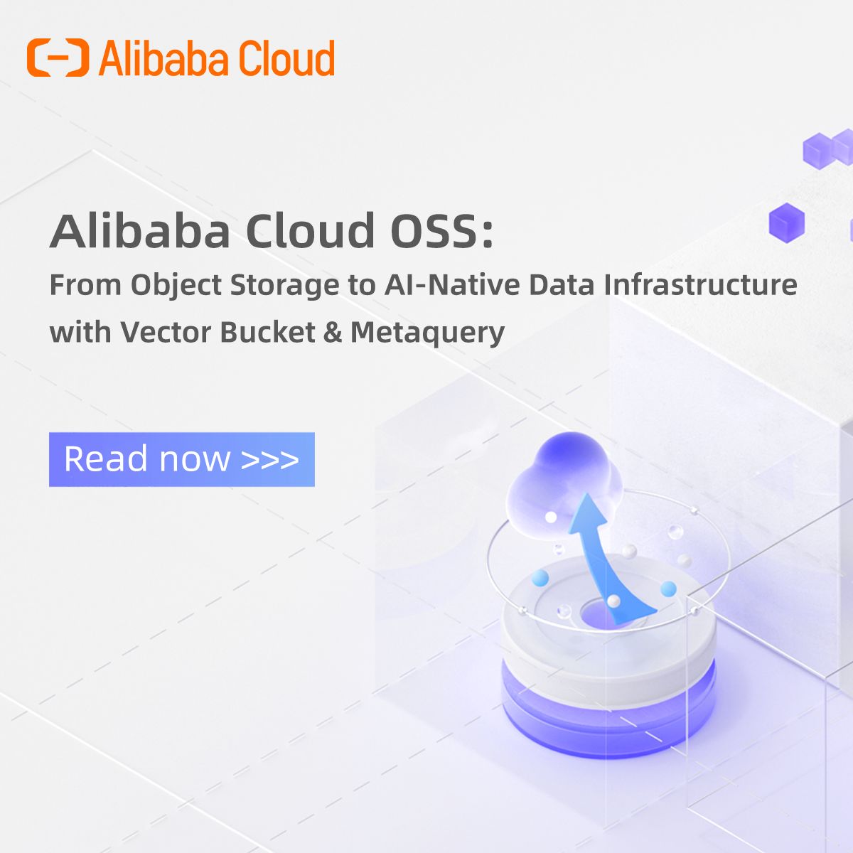 📢Meet OSS Vector Bucket &amp; Metaquery—AI's new best friends!
🪄First-ever cloud storage with native vector support + semantic &amp; scalar search. Build smarter RAG, agents &amp; AI apps—faster &amp; simpler.
🪄Read now > int.alibabacloud.com/m/1000410072/  

#AlibabaCloud #AI #OSS #OSSVectorBucket