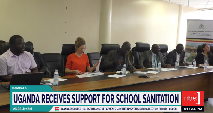 Uganda’s Ministries of Water and Environment and Education and Sports have received renewed support from KfW and the European Union to expand school WASH infrastructure in northern Uganda.

<a href="/MuhamadiMatovu/">Muhamadi Matovu</a> 

#NBSLiveAt1 #NBSUpdates