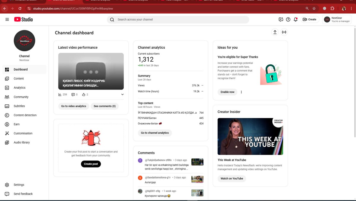 MannJhol's tweet photo. Russian Stories long-form organic YouTube channel for sale!
Perfect for faceless Russian content grinders! DM for price/proofs. Serious buyers only 🌍💰
#YouTubeForSale #MonetizedChannel #RussianYouTube #FacelessYouTube #BuyYouTubeChannel" https://t.co/a0Dxhl3wRs