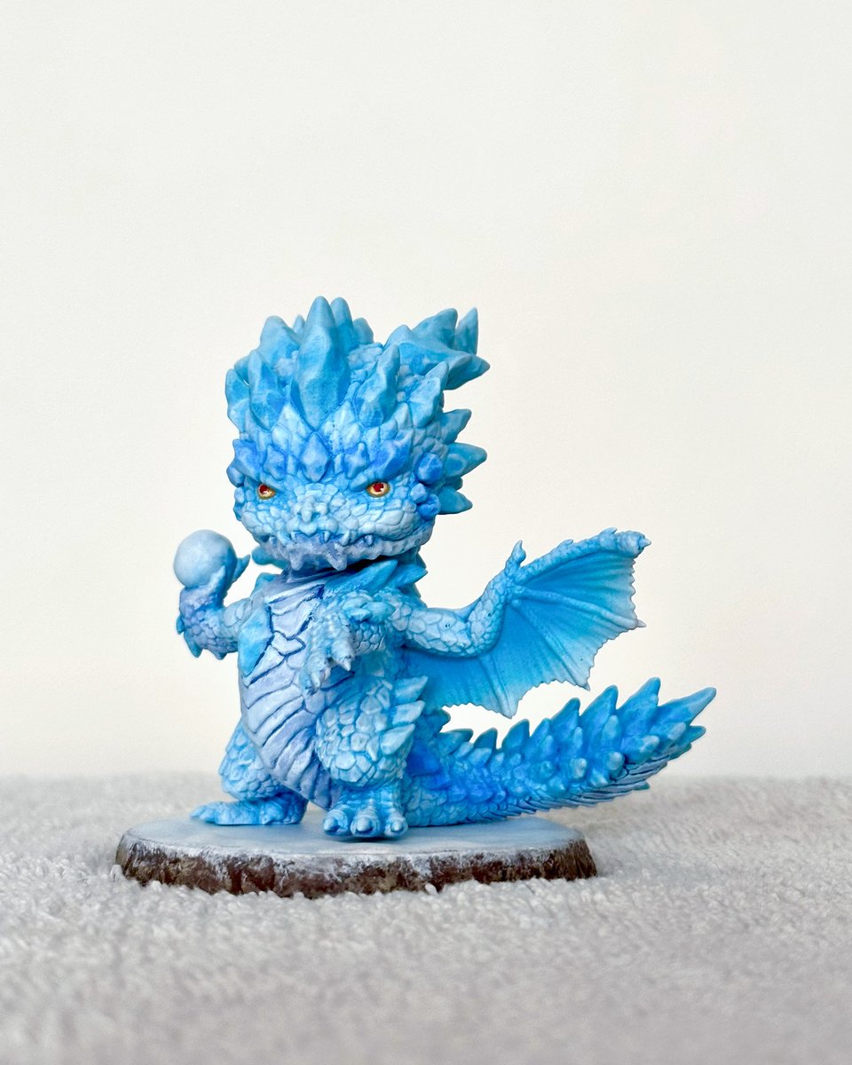 grayliao's tweet photo. アイスドラゴン
3DPキット
高さ8.2センチ
価格：
5,000 円（未塗装・未組立品）
8,000 円（塗装済み完成品）

#ドラゴン
#WF2026W
#WF2026冬
#ワンフェス https://t.co/PIkYsXScDV