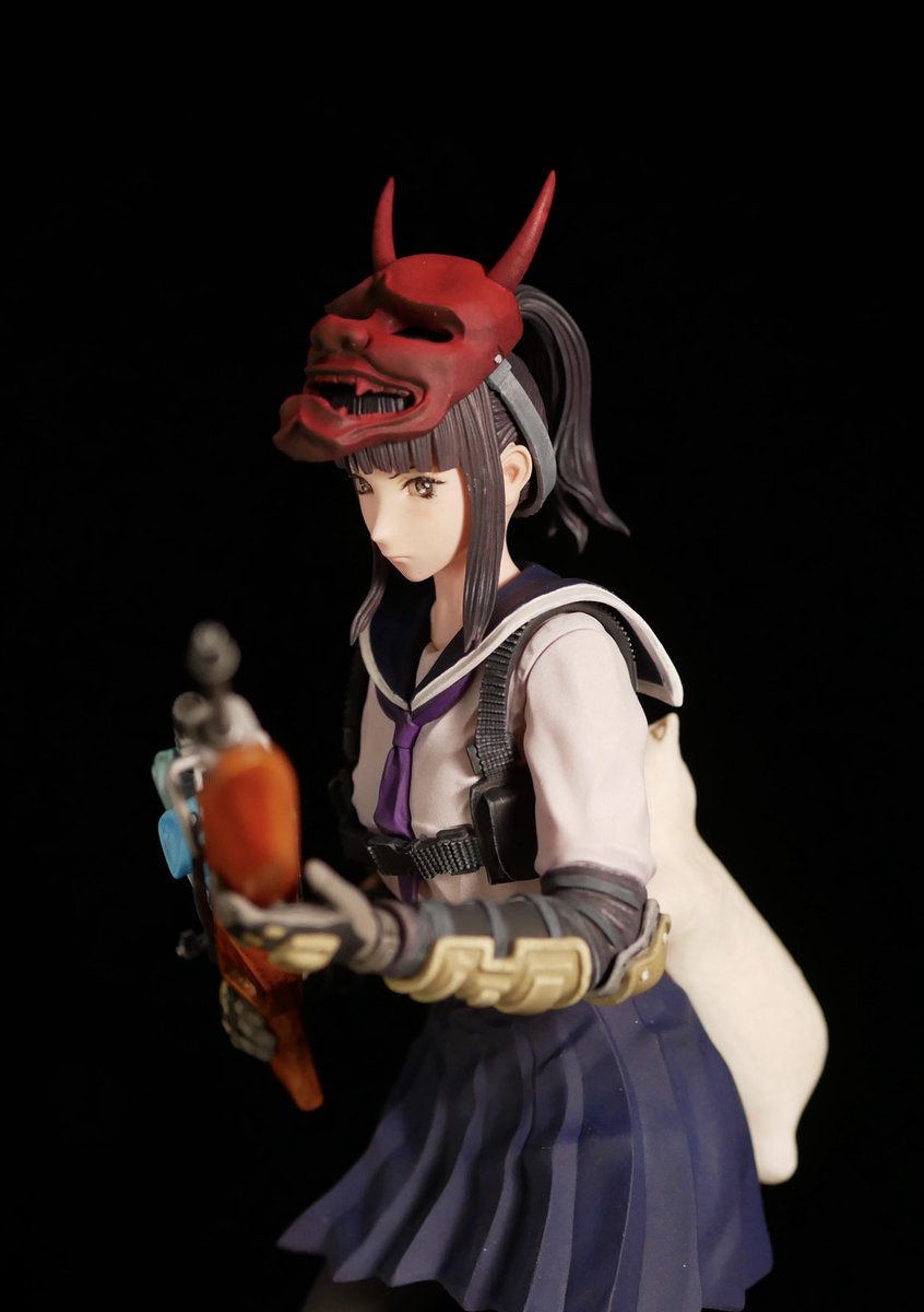 ルプトナ　ガレージキット カオル 全高約220mm 3Dプリンタ出力品未塗装未組み立て のガレージ