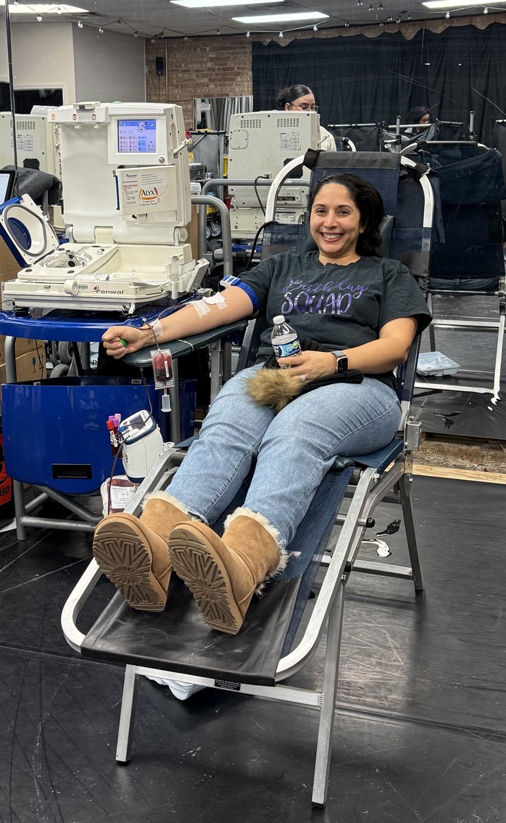 Welcome back, Nicole!
Nicole recently donated blood at a Chicago blood drive — her first time in a while. Like many people, life got busy! 
You don’t have to be a regular donor to make a difference. Coming back helps ensure hospitals have the blood they need for patients.