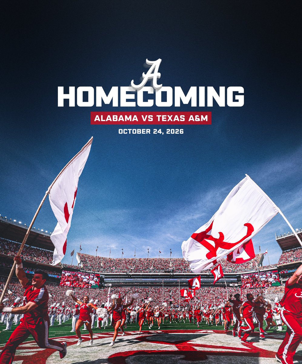 Alabama Football tweet media