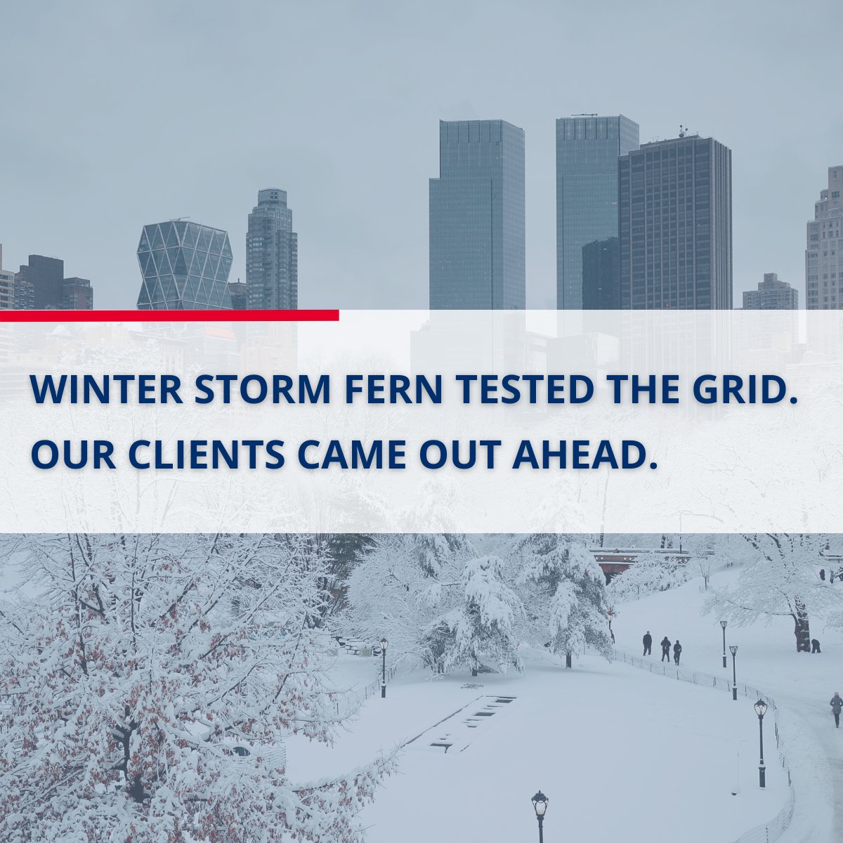 📈Winter Storm Fern pushed grids in Ontario, PJM and the Northeast to their limit with soaring prices. Our team used DR, curtailment and real-time market management to protect clients and reduce costs. Want to be better prepared next time? 👉 We can help: rodanenergy.com/contact-us/