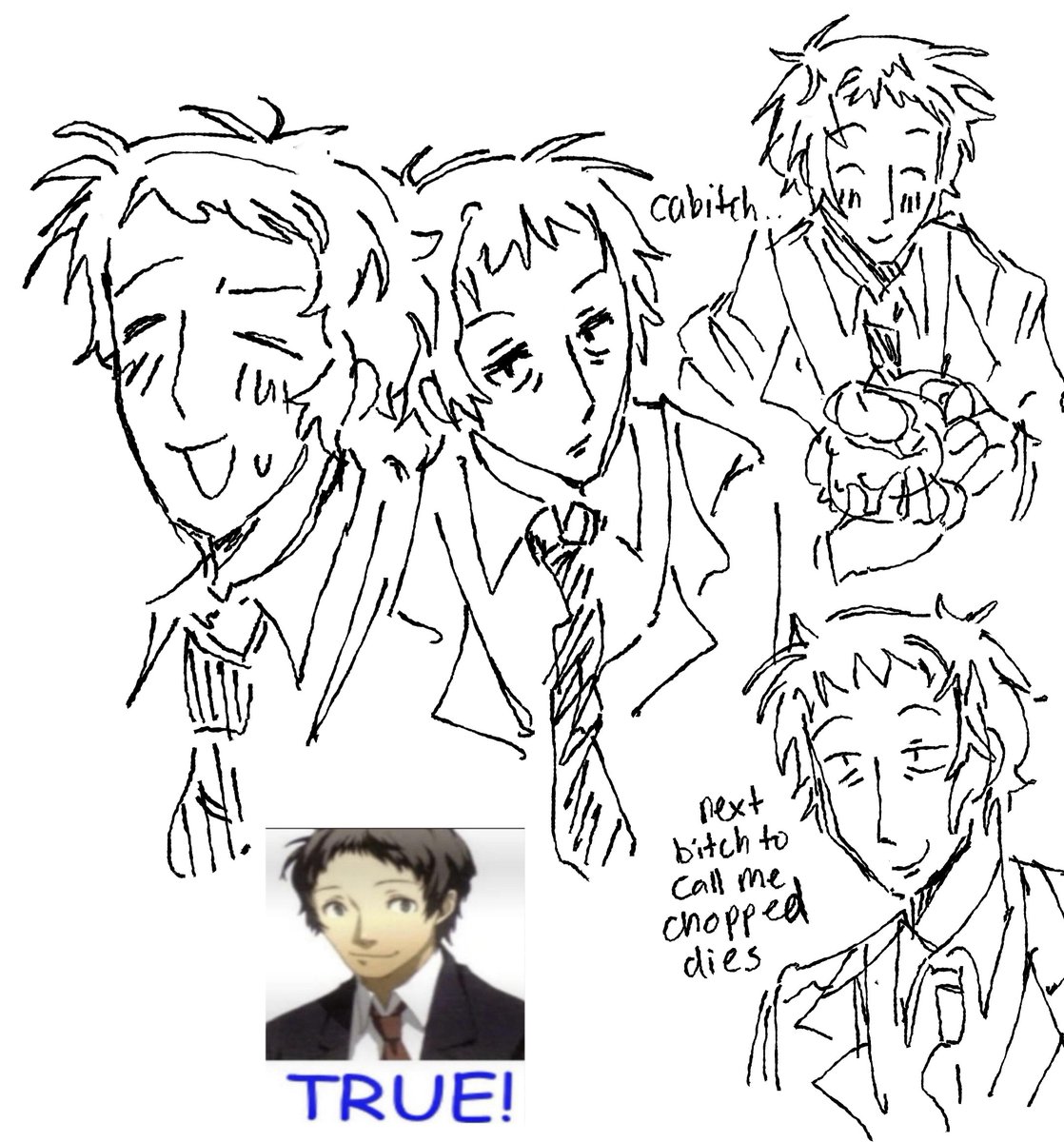 dearakechi's tweet image. atlus I miss him release him 
#adachitohru #persona4