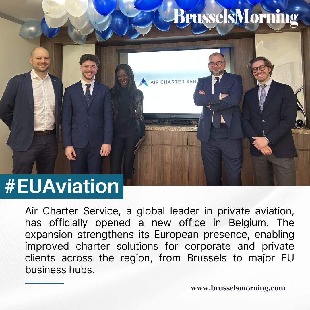 BrusselsMorning's tweet image. Air Charter Service launches operations in Belgium, expanding its European network to enhance private and corporate aviation services across the region. 

#BrusselsMorning #BusinessAviation #Belgium #ACSGlobal #AviationNews 

Read More: brusselsmorning.com