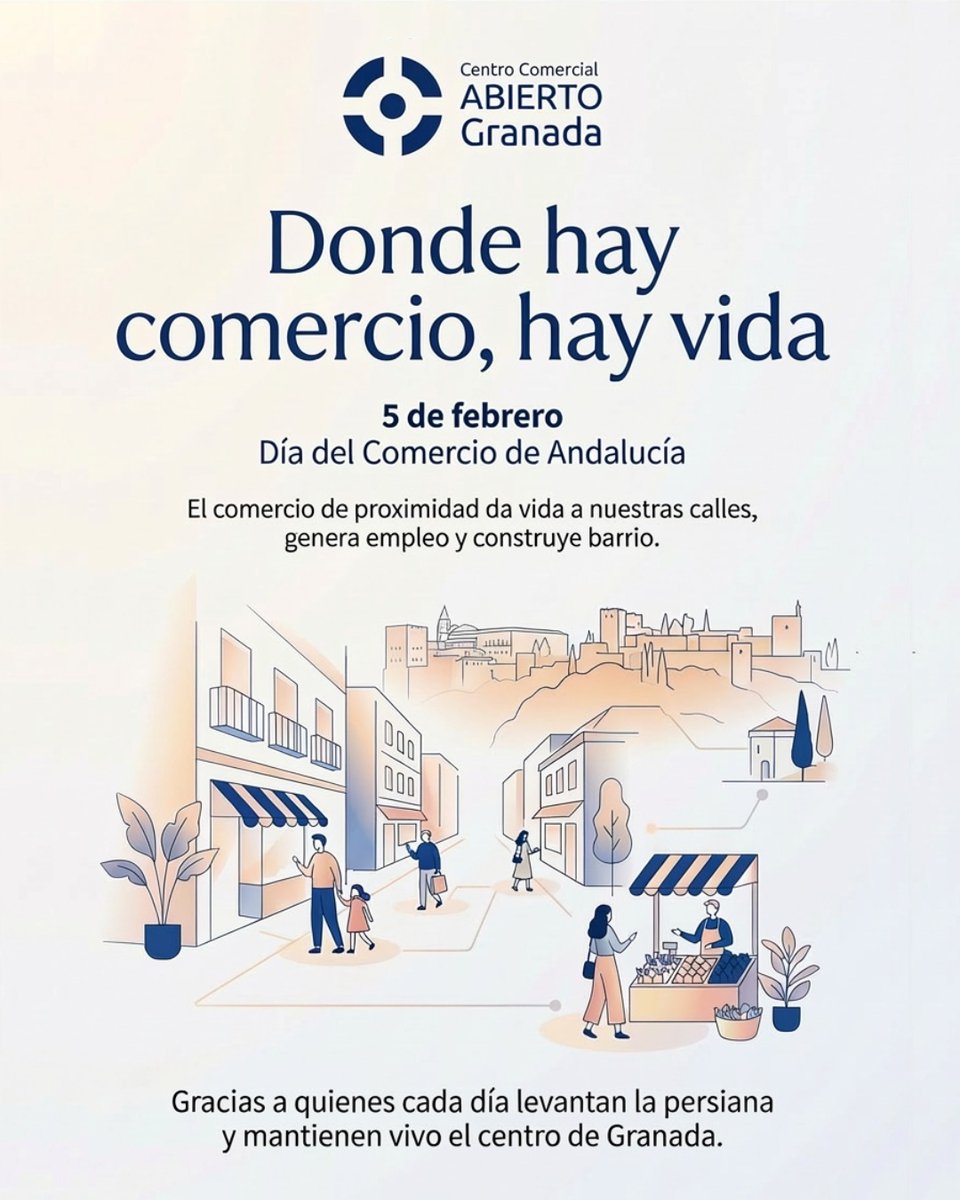 Centro Comercial Abierto Granada tweet media