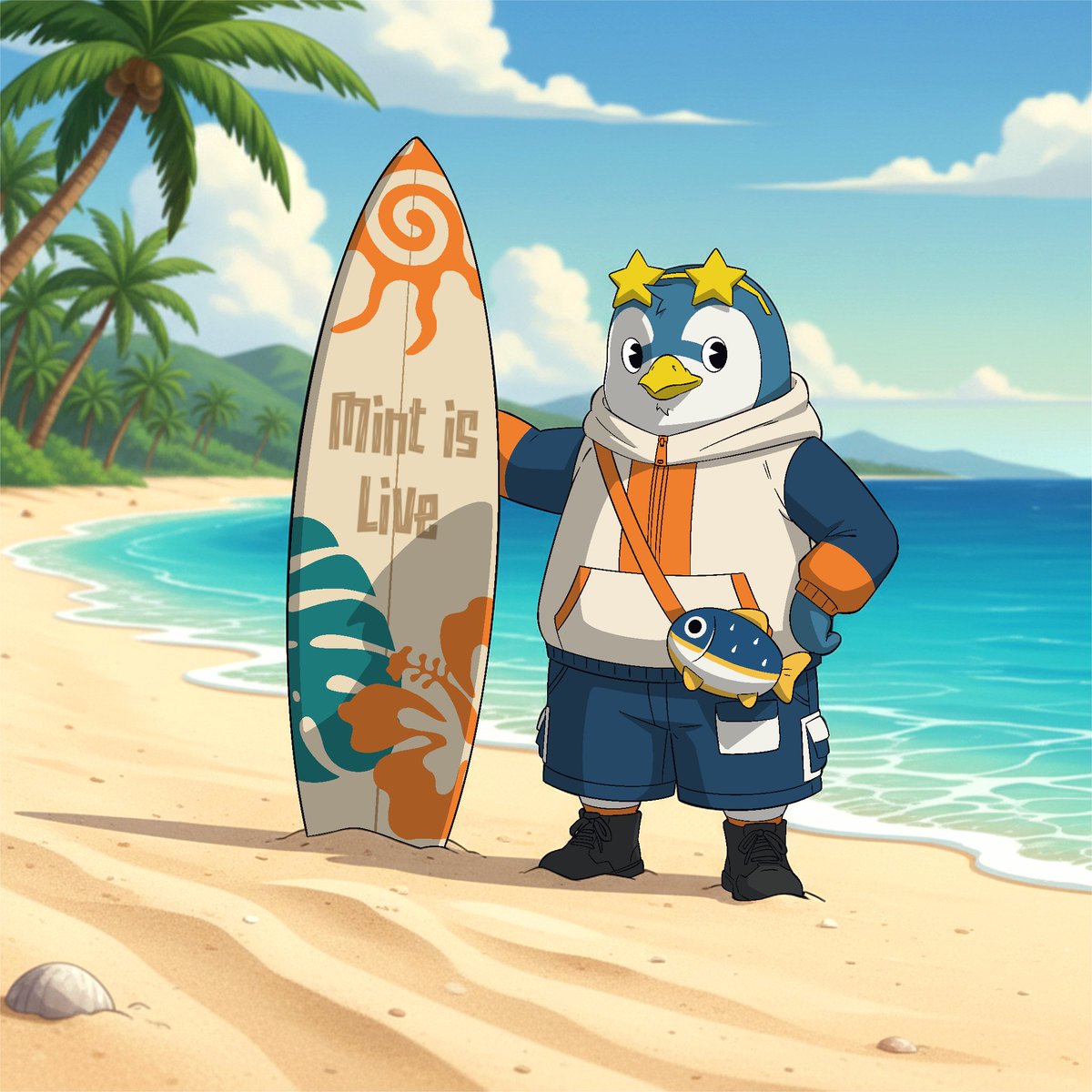 Mint is live now.

opensea.io/collection/chi…

GTD FREE MINT 30 minutes window.
FCFS 0.14 HYPE (~$5) 1 hour window.

Chill with Guins.