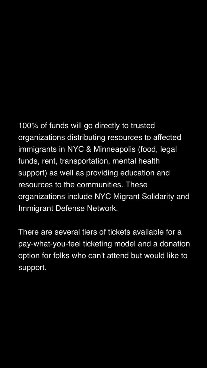 nextdimensiona1's tweet photo. co-organized a fundraiser show in brooklyn to support immigrants affected by ICE, 2.24 hope to see you there 🤍

https://t.co/oYzgY8nswK https://t.co/7bgAmxqHDz