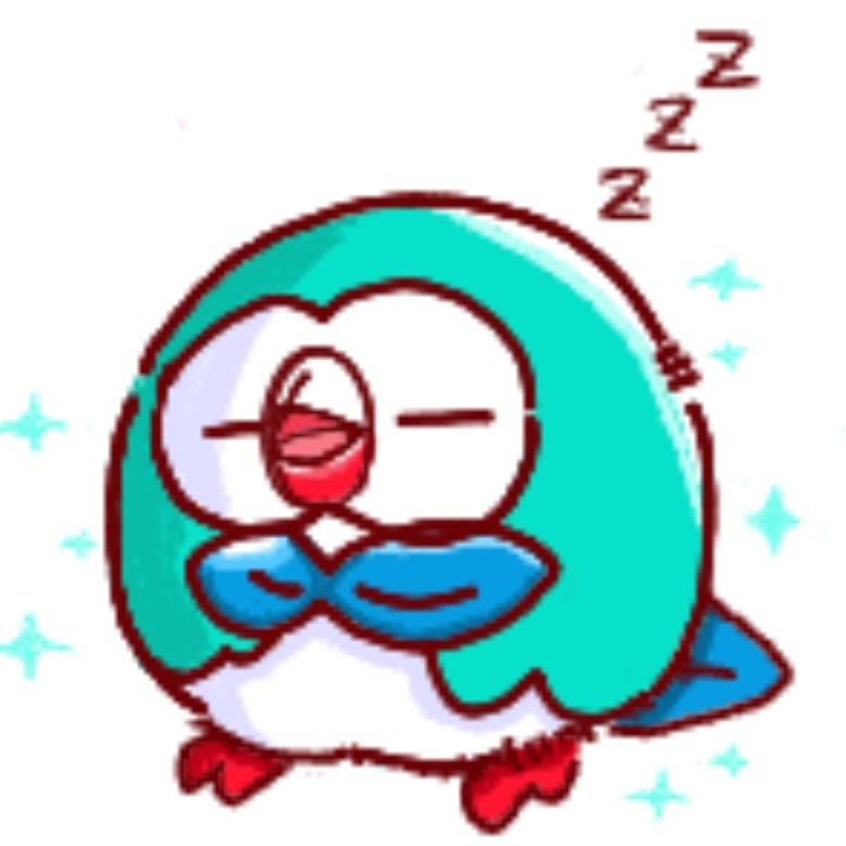 色違い寝モク🌱🍼🦉✨

#ポケモンイラスト
#モクロー
#rowlet
