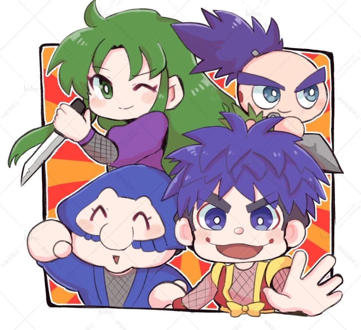 がんばれゴエモンのイラスト再掲しよ～っと