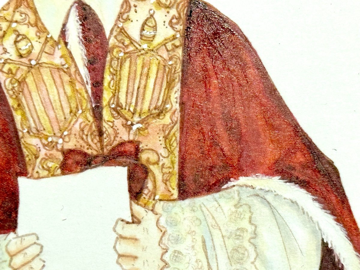 聖職者の装飾描き込むの楽しいけどつかれてきた