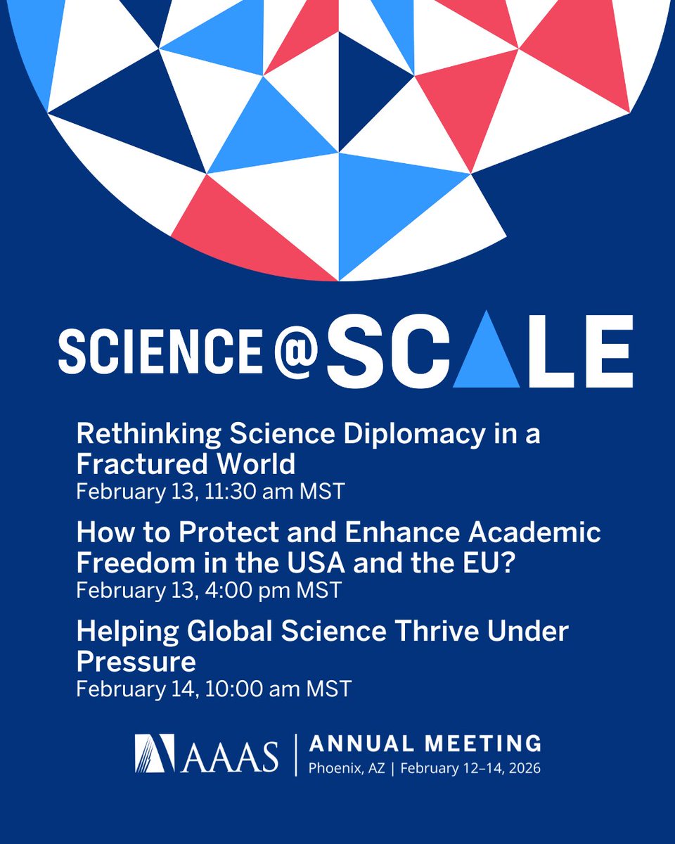 Center for Science Diplomacy tweet media