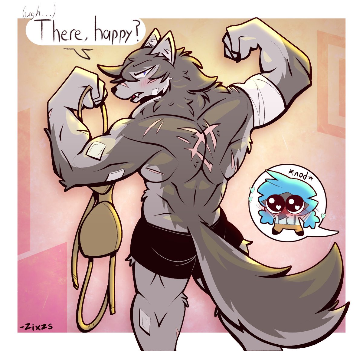 strength is measured in number of bird swoons
#furry #COLDBLOODS #OC