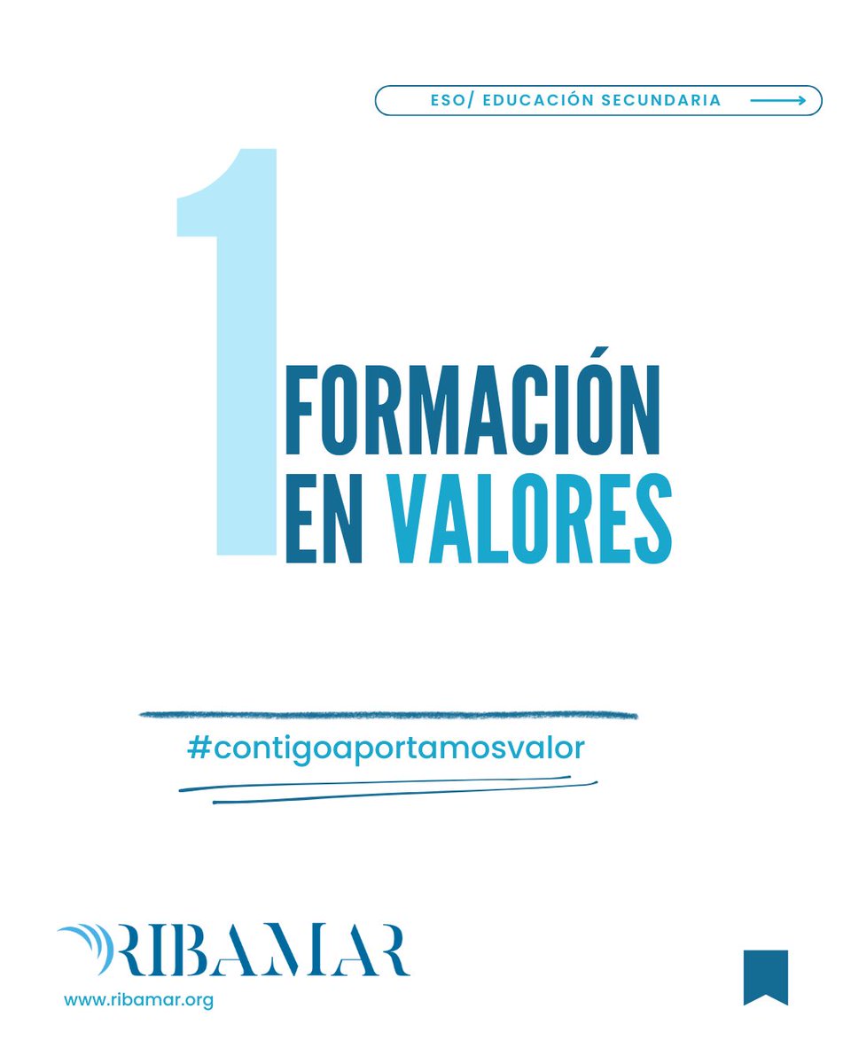 En Ribamar acompañamos a nuestras alumnas de secundaria en su crecimiento personal, fomentando valores que las preparan para la vida: respeto, empatía, esfuerzo y compromiso 🤍
#EducaciónEnValores #Secundaria #FormandoPersonas #EducaciónIntegral #ContigoAportamosValor